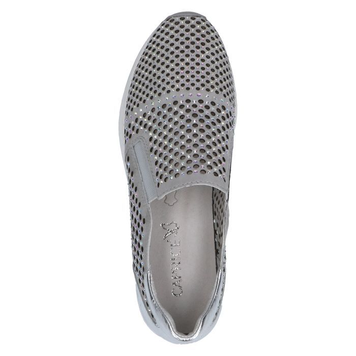 CAPRICE női lyukacsos cipő 9-24500-28 208 LT..GREY large