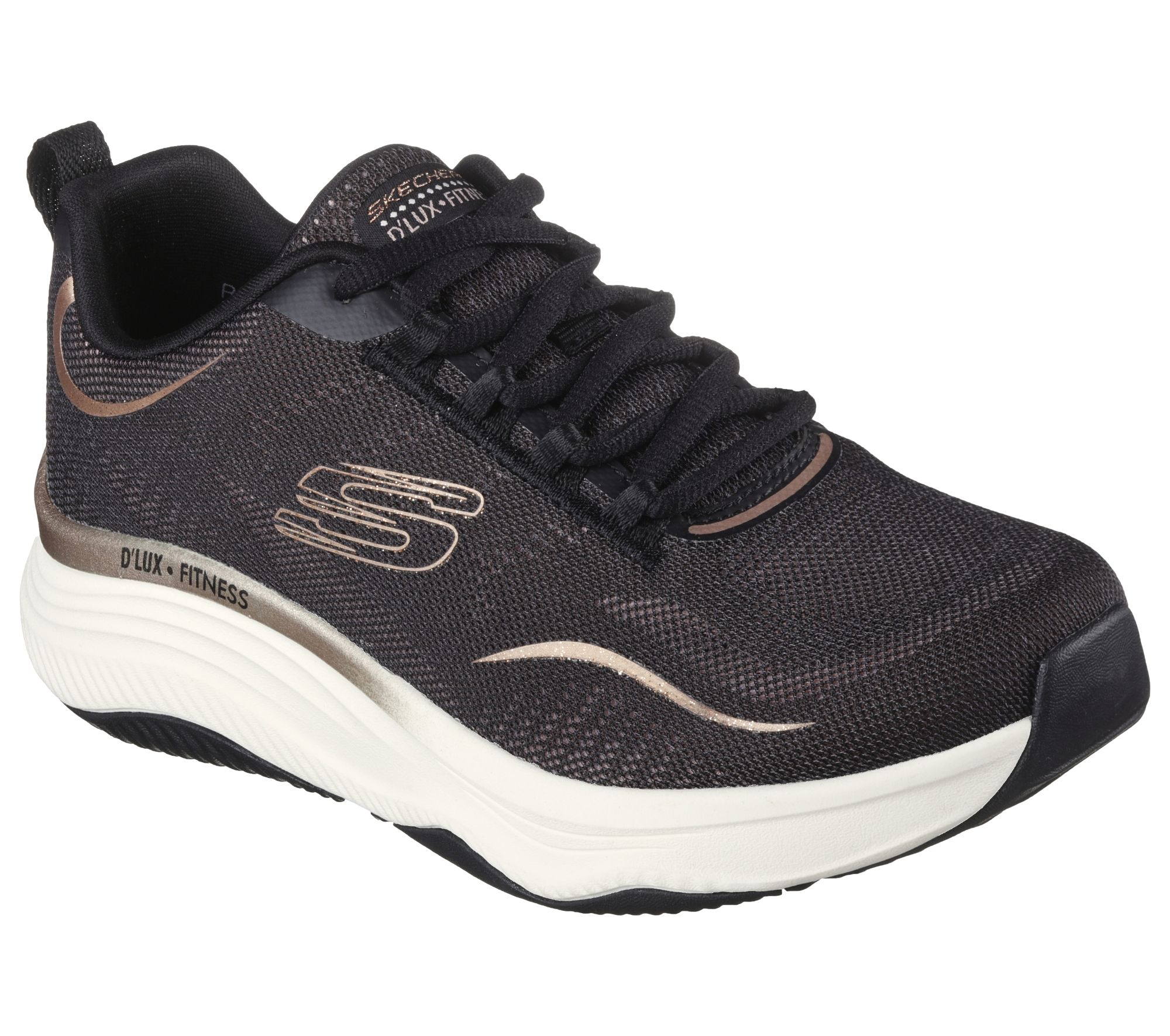 SKECHERS D'Lux Fitness - Pure Glam 149837 BKRG