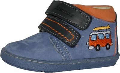 Szamos kölyök bőr félcipő 1523-100000 kék-narancs