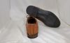 Férfi bőr alkalmi cipő 850L antik barna matt thumb