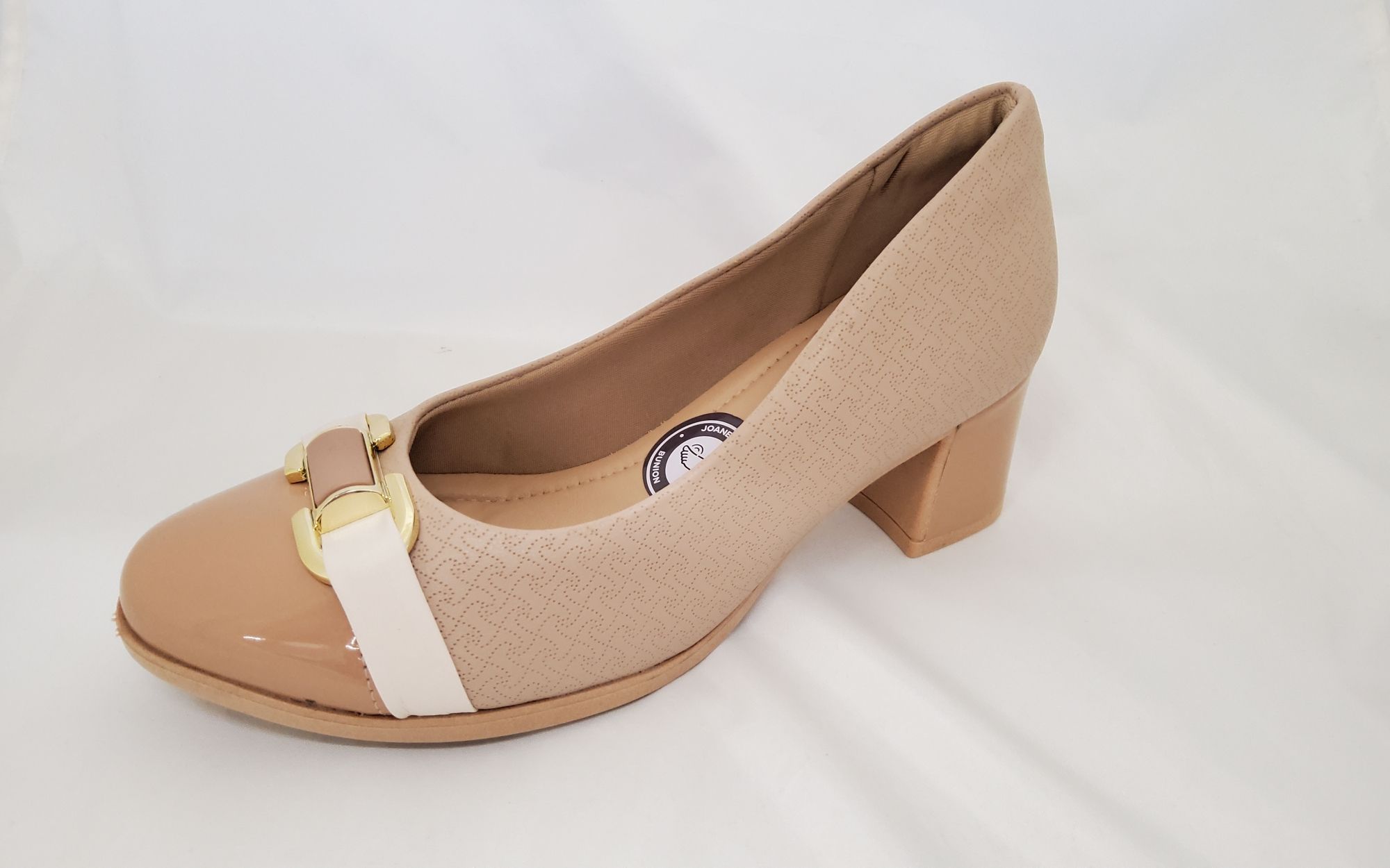 PICCADILLY Női elegáns cipő 654044-2-marfim-amendoa   mandula