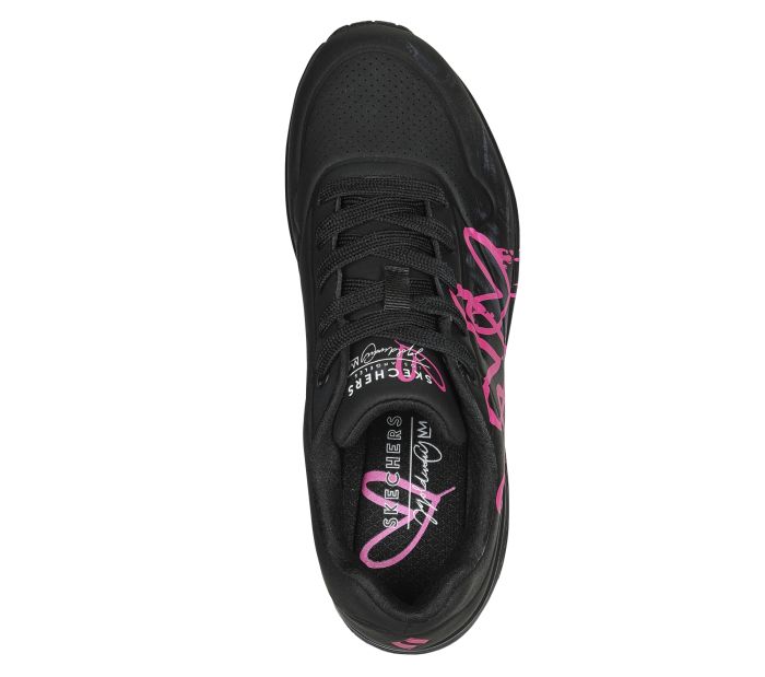 Skechers x JGoldcrown: Uno - Dripping In Love 177980 BKPK large