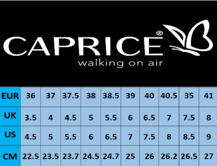 CAPRICE női pums cipő 9-22305-42 019 BLACK COMB large