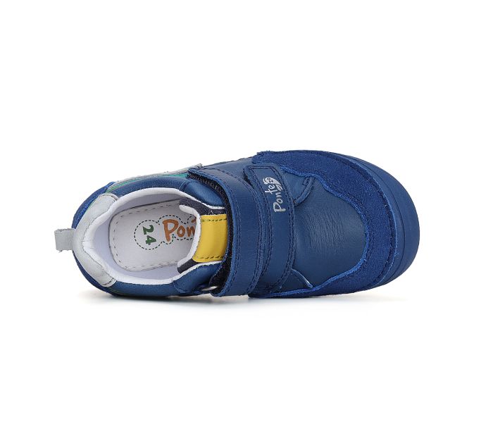 PONTE20 átmeneti bőr cipő DA03-4-1221 BERMUSDA BLUE 24-29  méretben large
