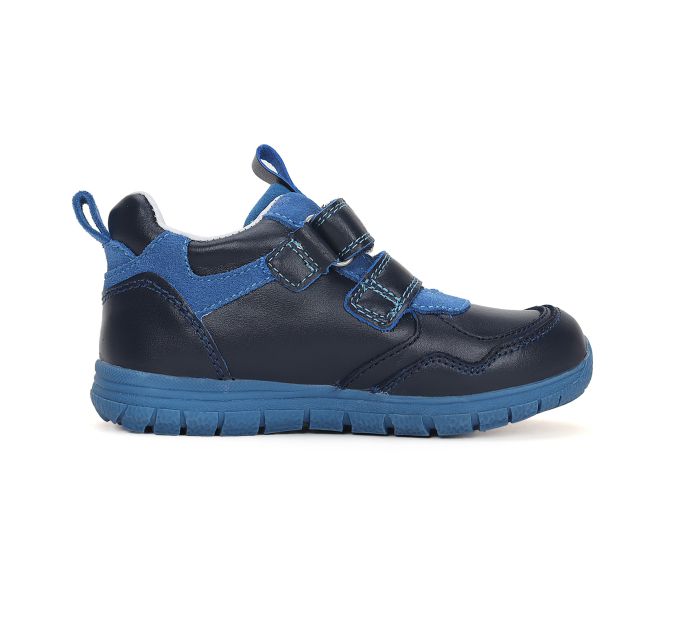 PONTE20 átmeneti bőr cipő DA03-4-1723AL ROYAL BLUE  28-33 méretben large