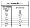 JANA  NŐI FÉLCIPŐ 8-24765-20 001 BLACK thumb