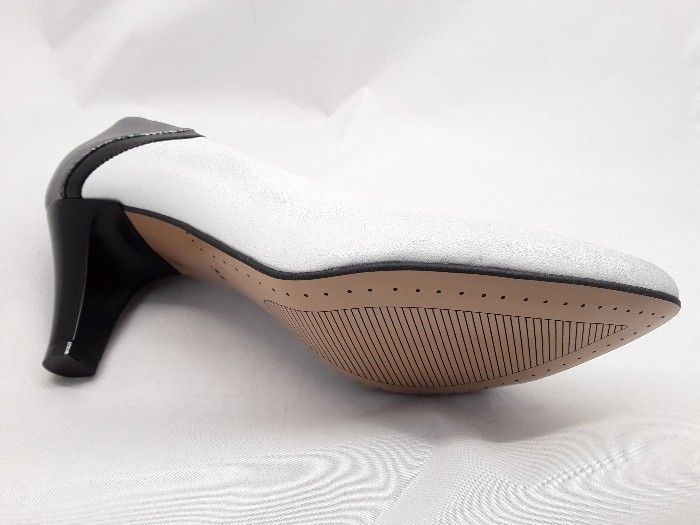  Szivárvány cipőbolt női elegáns bőr cipő LORENZO DI PAZZI 5428 ezüst antik/fekete/ antracit strukturált 650/39/1058 large