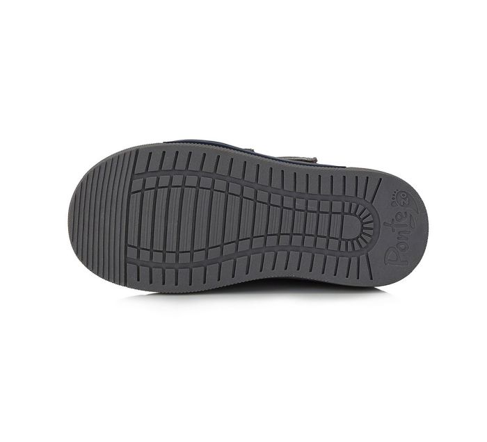 PONTE20 átmeneti bőr cipő DA06-3-806A DARK GREY 22-27 méretben large